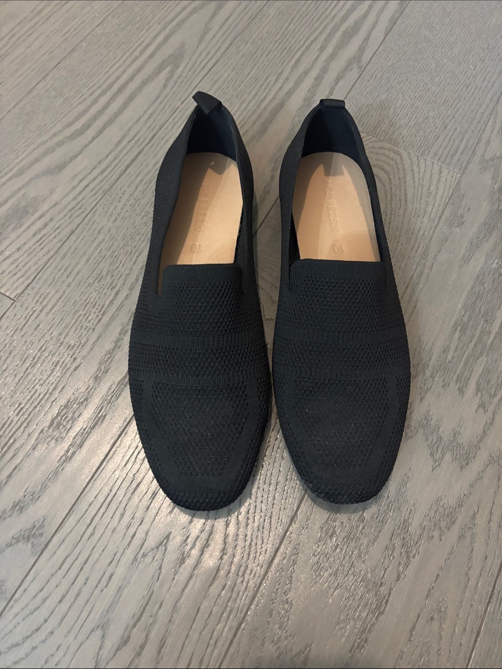 Joe Fresh Black Knit Slip-On Loafers - Sleek Everyday Comfort